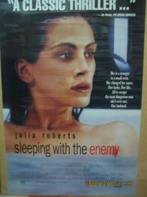 绝版【美国原版电影海报】与敌人共枕 Sleeping With The Enemy (1991年)