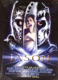 绝版【美国原版电影海报】星际公敌 Jason X (2002年海报)