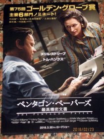 【*小海报】邮报：密战 the Pentagon Papers ~宣传DM