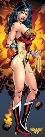 【超大门型海报】DC漫画 女超人 DC Comics ~(53x158cm)*