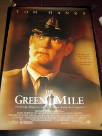 绝版【美国原版电影海报】绿色奇蹟 The Green Mile 汤姆·汉克斯 (1999年海报)