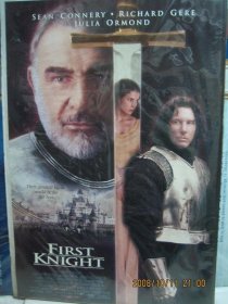 绝版【美国原版电影海报】双面版 第一武士 The First Knight (1995年)
