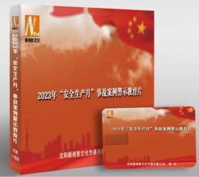 2023年“安全生产月”事故案例警示教育片 2集（U盘） 3B20j