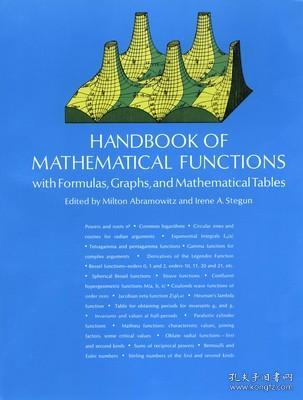 Handbook of Mathematical Functions(Dover Books on Mathematics)