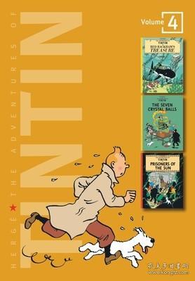 THE ADVENTURES OF TINTIN VOLUME 4：The Secret of the Unicorn/The Seven Crystal Balls/Prisoners of the Sun