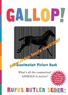 A Scanimation Book: Gallop! 神奇动画书：奔跑 