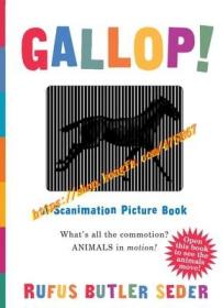 A Scanimation Book: Gallop! 神奇动画书：奔跑 