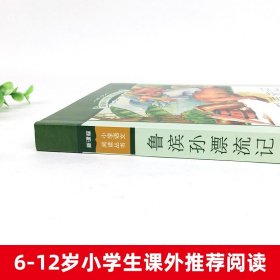 鲁滨孙漂流记新课标小学语文阅读丛书注音版一二年级寒假暑假国学经典早教幼儿启蒙书带拼音