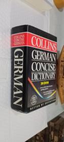 Collins Concise German Dictionary（Third Edition）柯林斯简明德语词典