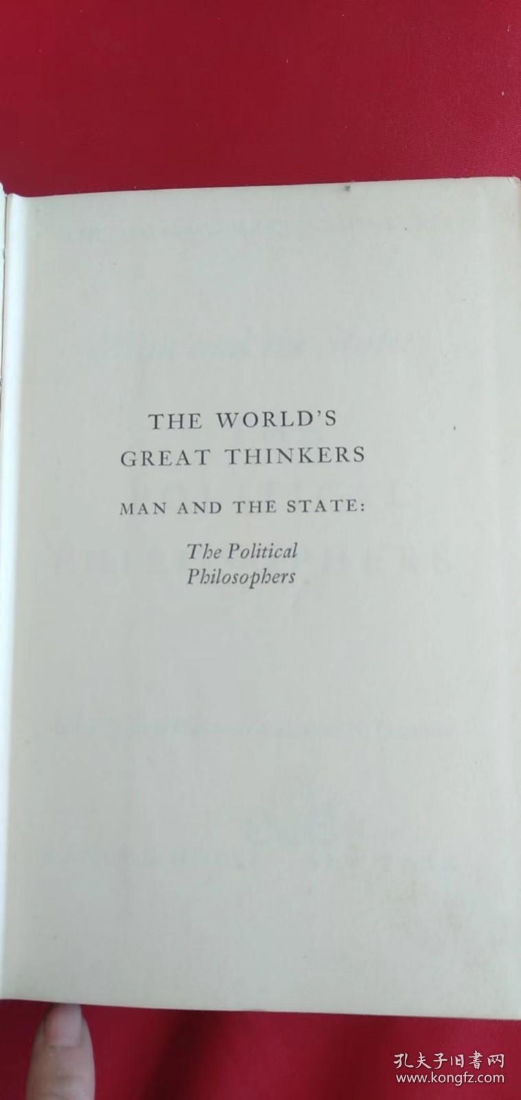 the world’s great thinkers【世界伟大的思想家】其中有【马克思 共产党宣言】