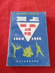 冰上运动成绩（1980- 1986）