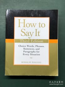 How to Say It, Third Edition