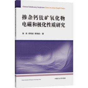 全新正版图书 掺杂钙钛矿氧化物电磁和极化性质研究徐胜中国矿业大学出版社有限责任公司9787564654856