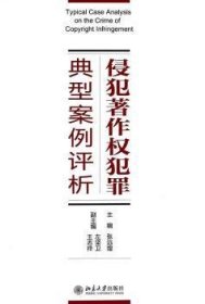 全新正版图书 侵犯著作权犯罪典型案例评析张远煌北京大学出版社9787301241172