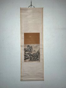 清代 王翚 石谷 山水图 清初“四王”中国江苏