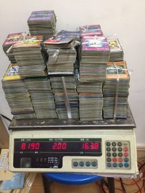 游戏王系列卡片共16.38斤 ，每斤150张 十 另有一本奧特曼约150张打包出售。没有细看是否有重复让，【售出后不退换。发货以图片为准】