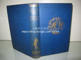 1925年英文《爱经》----- 限量3000册之第2909册，漂亮彩色黑白插图，毛边本， 古罗马著名诗人奥维德最著名的作品之一，The Love Books of Ovid