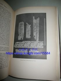 1903年英文《中亚和西藏》----两卷全， 斯文·赫定中亚考察，发现楼兰古城的记录及照片，填补地图上西藏的大片空白，300余幅照片和插图，4副折叠地图，书顶刷金 Central Asia and Tibet