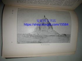 1903年英文《中亚和西藏》----两卷全， 斯文·赫定中亚考察，发现楼兰古城的记录及照片，填补地图上西藏的大片空白，300余幅照片和插图，4副折叠地图，书顶刷金 Central Asia and Tibet