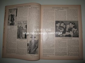 1948年2月《美国时代杂志》----- 美国时代周刊封面人物 “卡尔·马克思”，内文报道共产主义，马克思，恩格斯照片 Time Magazine