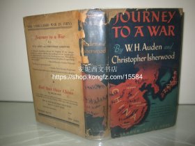 1939年英文《战地行纪》---- 奥登与中国抗日战争组诗，珍贵抗战历史照片，Journey To A War