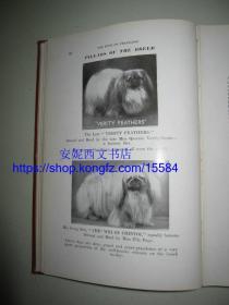 1949年英文《北京犬/京巴》--- 铜版纸精印/上百幅图片/研究北京犬（京巴）西文必备资料，北京狗，令人惊讶的北京犬历史