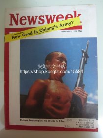 1953年2月《美国新闻周刊》---- 封面照片 “士兵”，珍贵文献资料 Newsweek Magazine