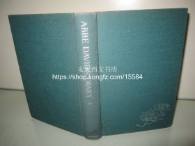 1949年英文《戴维神甫日记》---- 副标题：一个法国博物学家1866-1869年在中国西南的游历考察记述，西方介绍中国大熊猫第一人，四川雅安珙桐（鸽子花）