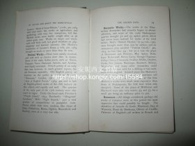 1891年英文《书摊觅书》---- 伦敦古籍书摊寻书的黄金日子，西方经典书话作品，藏书人必读  Round And About The Book-Stalls A Guide For Book-Hunter