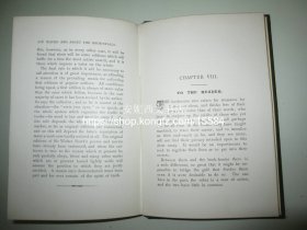 1891年英文《书摊觅书》---- 伦敦古籍书摊寻书的黄金日子，西方经典书话作品，藏书人必读  Round And About The Book-Stalls A Guide For Book-Hunter