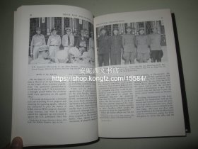 1966年英文 《朝鲜战争中的美国陆军： 停战谈判的帐篷和战斗前线》---- 珍贵历史照片+折叠彩色地图，希见文献资料