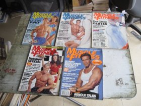 MUSCLE&FITNESS 2000年1.2.3.6.12（5本合售）