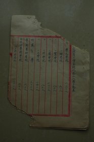 北京“兴亚纪念周”宣传及各种行事实施计划案、大东亚教育大会各校院系人数分配表等民国资料一份