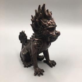 铜招财麒麟