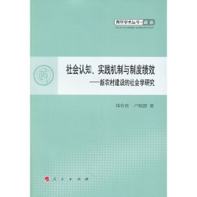 社会认知、实践机制与制度绩效—青年学术丛书 政治