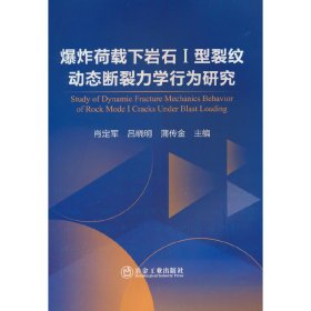 爆炸荷载下岩石 I 型裂纹动态断裂力学行为研究