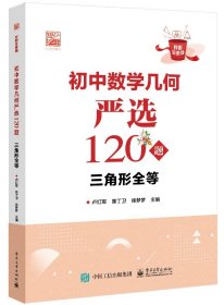 初中数学几何严选120题 三角形全等 好题全家桶系列 以题目类型为依据划分 帮助学生逐渐规范答题步骤 理清逻辑思维