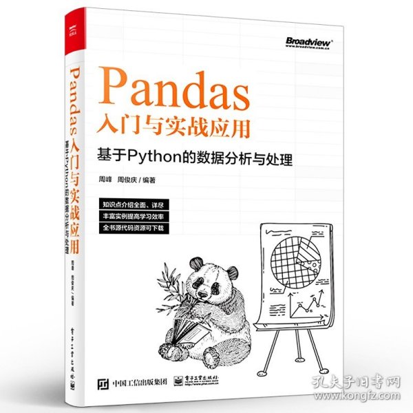 Pandas入门与实战应用 ：基于Python的数据分析与处理