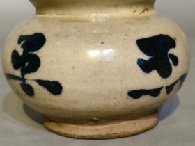 古玩旧藏清代磁州窑葫芦瓶