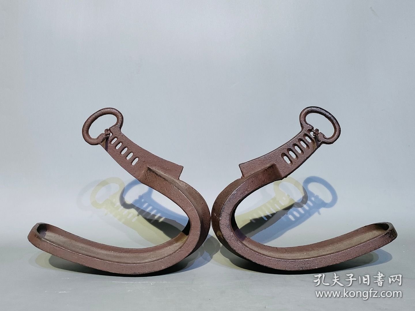 古玩旧藏老铁马镫