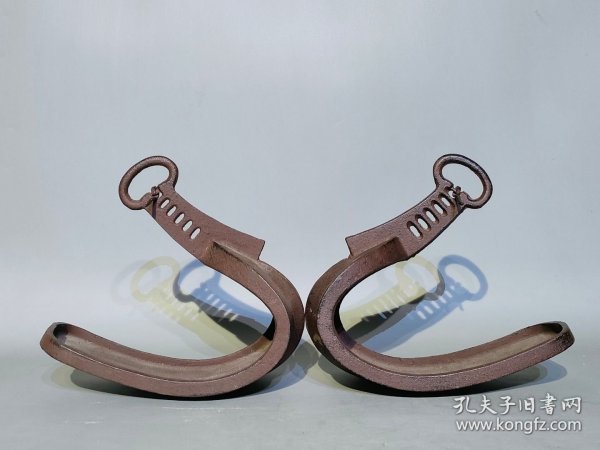 古玩旧藏老铁马镫