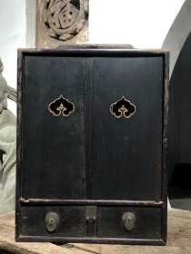 古玩旧藏清代茶柜