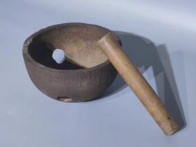 古玩旧藏清代老铁磬