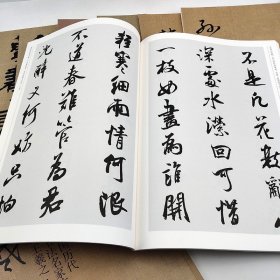 全12册 中国历代书法名家作品集字 米芾王羲之孙过庭赵孟頫王铎颜真卿唐诗宋词千字文简书赵孟俯楷书行书草书字帖临摹全集高清放大