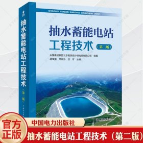 2023新书 抽水蓄能电站工程技术 第二版 第2版 抽水蓄能电站建设规划勘测设计施工运营管理工程技术书籍 电站勘测设计设备制造