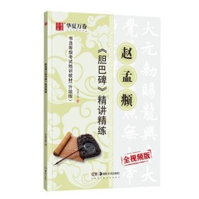 赵孟頫＜胆巴碑＞精讲精练 华夏万卷 著 书法/篆刻/字帖书籍艺术 新华书店正版图书籍 湖南美术