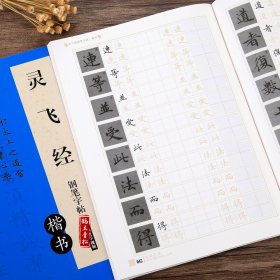 灵飞经钢笔字帖卢中南古帖 笔法及其特点教程 硬笔小楷楷书入门书法字帖 正楷书法书华夏万卷书籍 正版