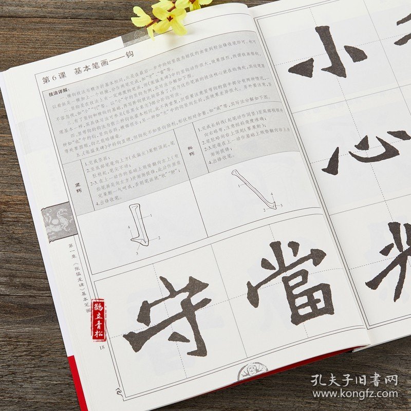 魏碑张黑女墓志张猛龙碑余中元教你学书法成人初学者毛笔楷书入门教程书魏碑毛笔书法字帖