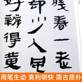 正版 简书 宋词 中国历代书法名家作品集字 简牍毛笔书法临摹创作字帖繁体简体对照草书行书楷书汉简书法集字人民美术