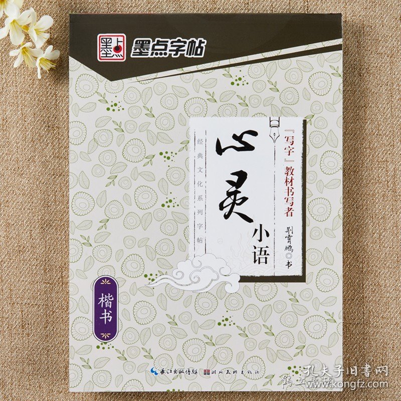 墨点字帖经典文化系列心灵小语楷书楷体字帖学生成人公务员速成练习钢硬笔书法临摹纸荆霄鹏字帖纸
